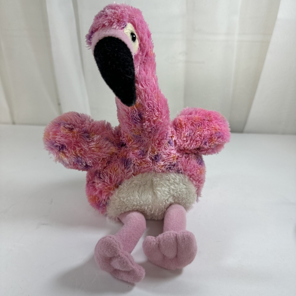 Fiesta Toys Pink Flamingo Inches My Bird Stuffed Animal Plush Pet 9.5"